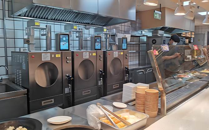 學(xué)校食堂后勤廚房設(shè)備展示圖片